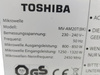 WOLNOSTOJĄCA KUCHENKA MIKROFALOWA TOSHIBA MV-AM20TBK 20L EMAILIOWANA 800W