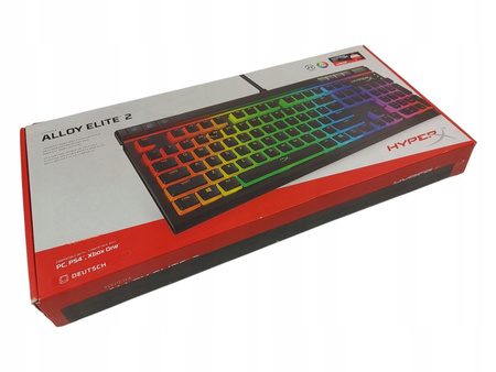 Klawiatura mechaniczna HYPERX Alloy Elite 2 (HXBE2X-1X-DE/G) QWERTZ