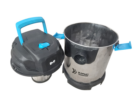 Odkurzacz Macallister MWDV20L-A warsztatowy 1400 W 20 l przewodowy