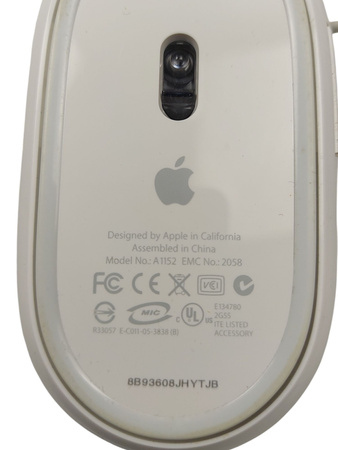 Mysz Apple A1152 USB przewodowa optyczna Mighty Mouse