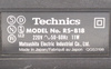 Magnetofon kasetowy Technics RS-B18 Czarny