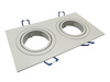 Oczko oprawa podwójna GU10 / MR16 LED SPOT LIGHT FITTING 155X75MM AIGOSTAR