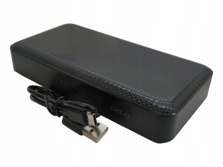 POWERBANK ORZECH K20 26800MAH CZARNY Z WYŚWIETLACZEM
