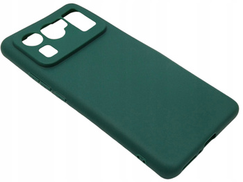 CASE SILIKONOWY DO XIAOMI MI 11 ULTRA CIEMNOZIELONY