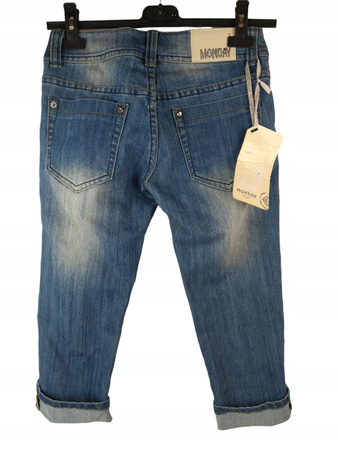 Spodnie jeans MONDAY Rozmiar 36 Niebieskie