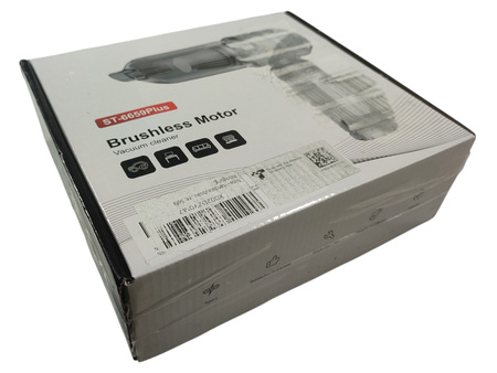 Odkurzacz bezprzewodowy akumulatorowy ST-6659Plus Z ZESTAWEM KOŃCÓWEK