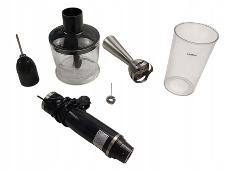 Blender kielichowy Hoffen HB-5168 1000 W czarny 4w1