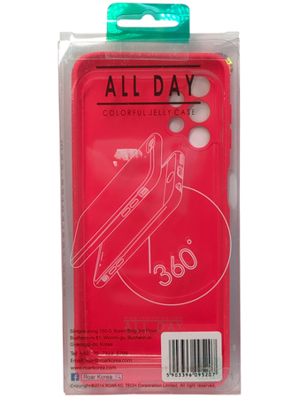 Etui Roar Colorful Jelly Case do Samsung Galaxy A32 5G Różowe