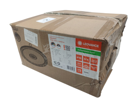 Oprawa LED LEDVANCE HIGH BAY GEN 5 75W 840 70° IP66 Czarna
