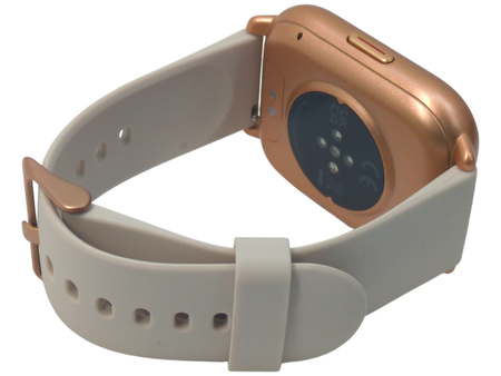 Smartwatch zegarek Ruimen H1 Złoty pulsometr monitor snu