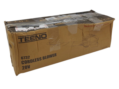 Dmuchawa do liści Teeno CB-6732 Akumulatorowa 20V 450 m³/h Lekka