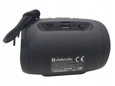 Głośnik Defender Enjoy S200 Bluetooth 5W BT/FM/TF/USB/AUX/TWS/LED