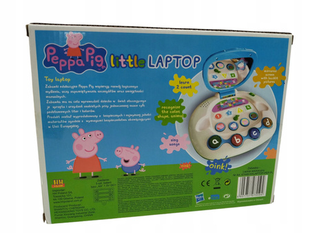 Laptop edukacyjny interaktywny Świnka Peppa