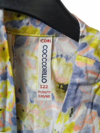 Sukienka dziecięca Coccodrillo Rozmiar 122 Wielokolorowa