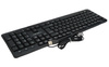 Klawiatura membranowa USB Natec Trout Slim Czarny