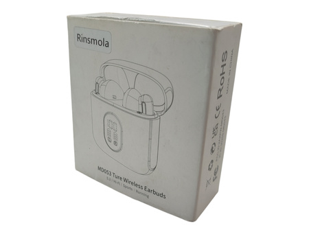 Słuchawki bezprzewodowe douszne Bluetooth 5.3 Rinsmola MD053 Czarny