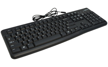 Klawiatura Logitech K120 Keyboard czarna USB