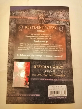 Rezydent wieży księga 1 Andrzej Tuchorski