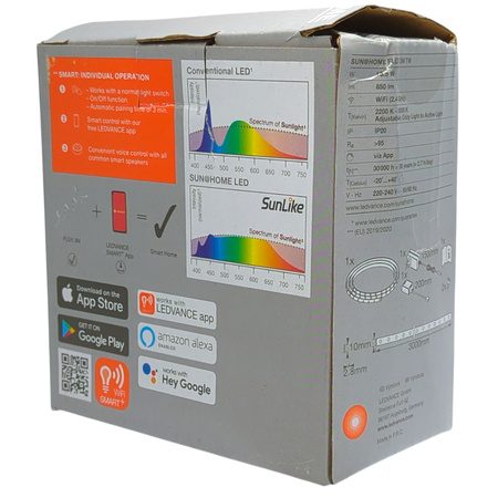 Taśma LED 13.5W 850lm CCT Ściemnialna Ra ≥ 95 3m SUN@HOME FLEX LEDVANCE