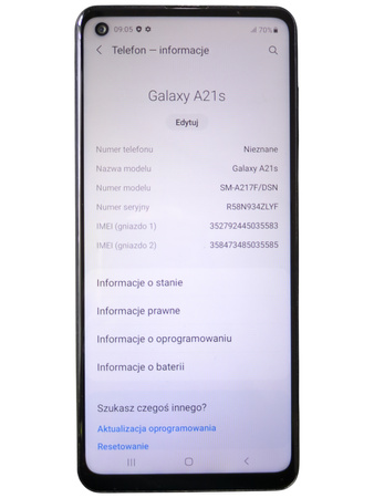 Smartfon Samsung Galaxy A21s SM-A217F/DSN 3/32GB 48MP 5000mAh Czarny