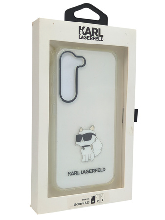 Etui Karl Lagerfeld Plecki do Samsung Galaxy s23 mleczne