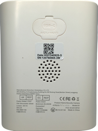 Kamera solarna ieGeek S1 2K IP66 WiFi 3MP kolor nocą