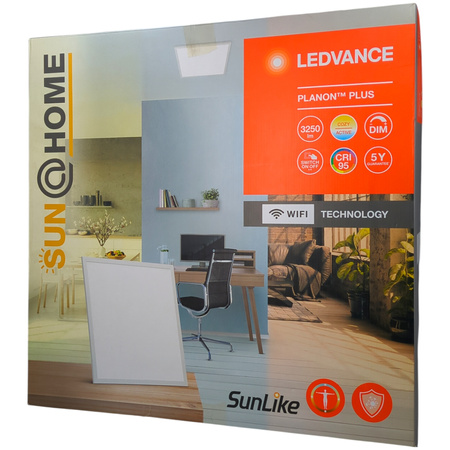Panel LED Ledvance Sun@Home Planon Plus 60x60cm 35W TW WiFi
