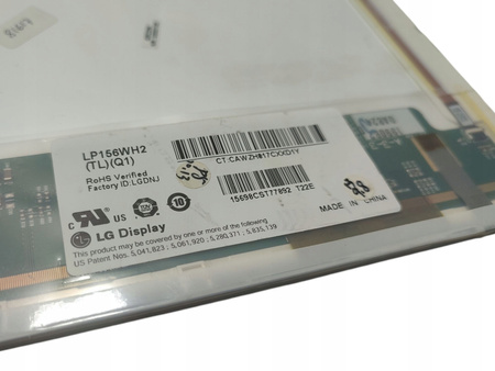 Matryca LP156WH2(TL)(Q1) 15,6" 1366x768 40pin Błyszcząca