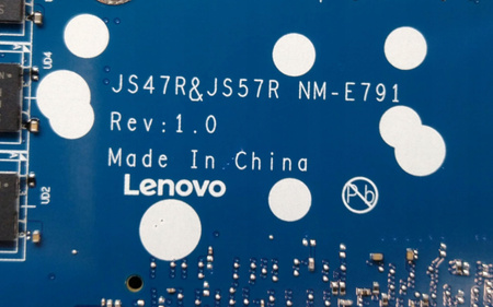 Płyta główna laptopa Lenovo JS47R&JS57R NM-E791 Rev: 1.0