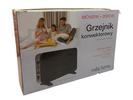 Grzejnik elektryczny konwektorowy MILLA HOME MCH201K 750-2000 W