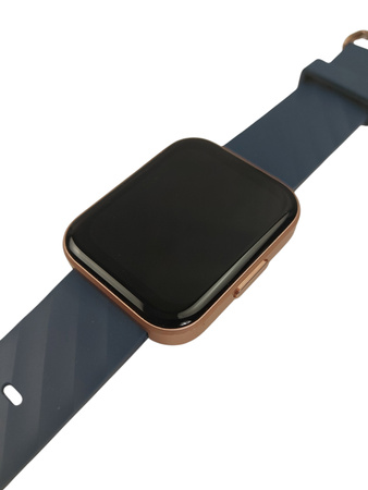 Smartwatch Ruimen D1 niebieski Bluetooth Rozmowy Pulsometr Kroki IP68 PL