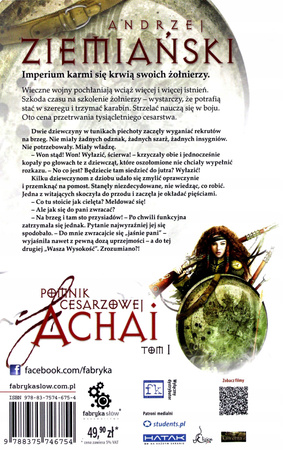 Pomnik cesarzowej Achai Tom 1 Andrzej Ziemiański