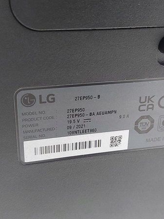 Monitor LG UltraFine Display OLED Pro 27EP950-B