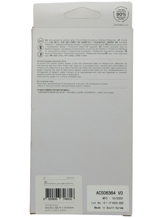 Etui Plecki do Samsung Galaxy s23 FE Spigen czarne