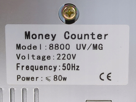 Profesjonalna liczarka banknotów 8800 UV/MG liczarka pieniędzy
