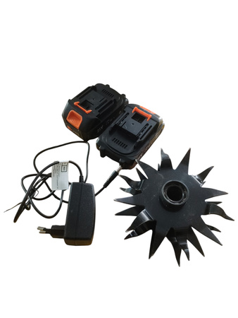 GLEBOGRYZARKA AKUMULATOROWA KULTYWATOR DO ZIEMI GLEBY TASKSTAR 2XAKU