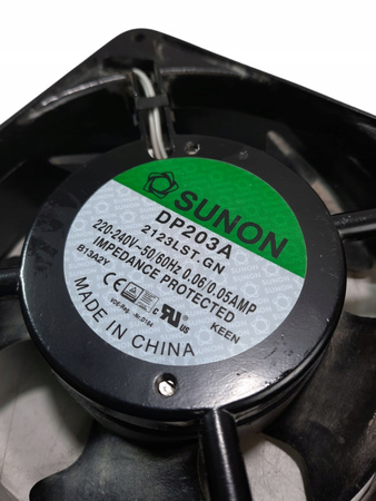 WENTYLATOR SUNON DP203A 00651456 SUSZARKI BOSCH
