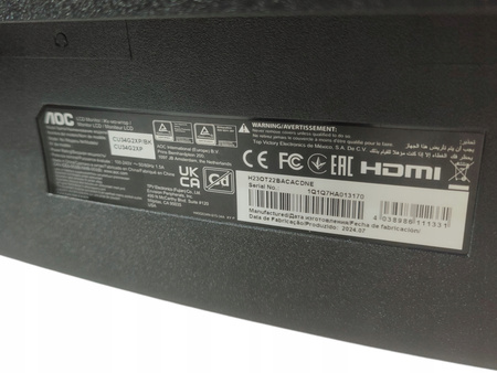 Monitor AOC CU34G2XP 34" 3440x1440 180HZ
