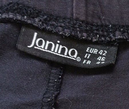 Spodnie dresowe damskie JANINA 42 CZARNE