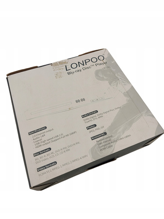 ODTWARZACZ BLU-REY DISC PLAYER LONPOO LP-100