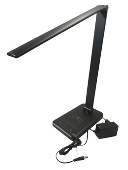 Lampka Biurkowa LED W13 24W Regulacja jasności 3000-5500K Czarna