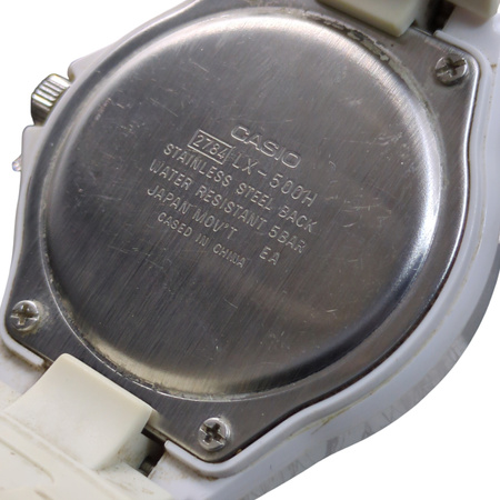 Zegarek damski na rękę CASIO LX-500H biały