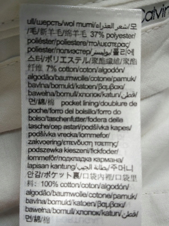 Spodnie damskie w kratę CALVIN KLEIN ROZ.32