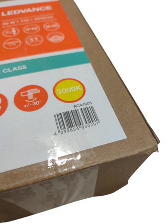 LEDVANCE SL AREA SPD SM V 30W Oświetlenie publiczne LED IP66 3000K