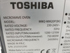 Kuchenka mikrofalowa Toshiba MW2-MM2OP(BK) 20 l 800 W czarna