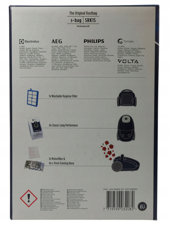 Zestaw AEG VX9 Performance Kit Worki Filtr Silnika + Odświeżacz
