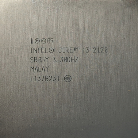 Procesor Intel Core i3-2120 2 rdzenie 4 wątki 3.30 GHz 3 MB L3 Cache LGA1155