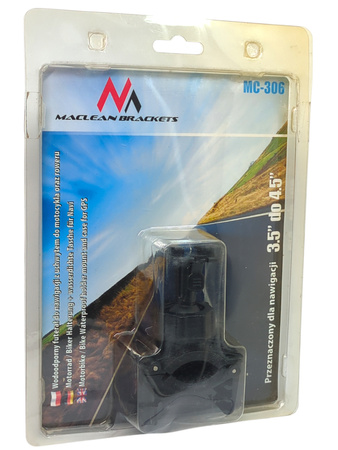 Etui wodoodporne do nawigacji MC-306 3.5" do 4.5" z mocowaniem