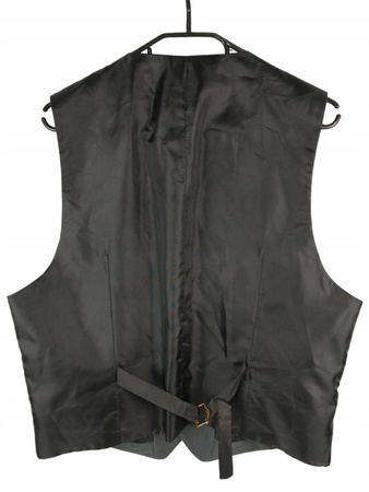 KAMIZELKA GARNITUROWA JEDNORZĘDOWA MĘSKA ROZMIAR 170/86SZARA