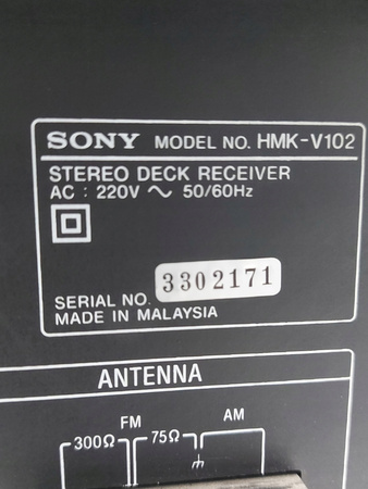 Wieża Sony HMK-V102